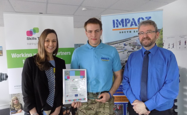 Skills Training UK award photo